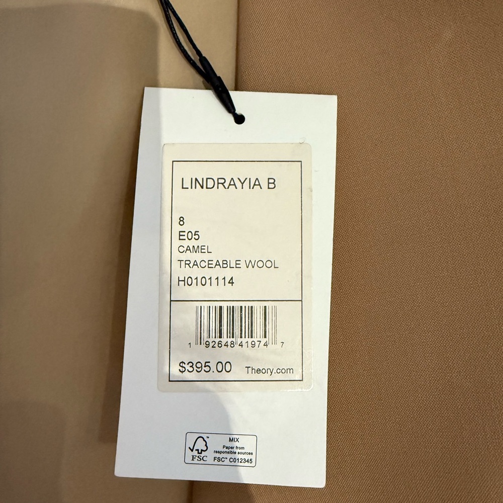 Theory beige jacket - Picture 6 of 6